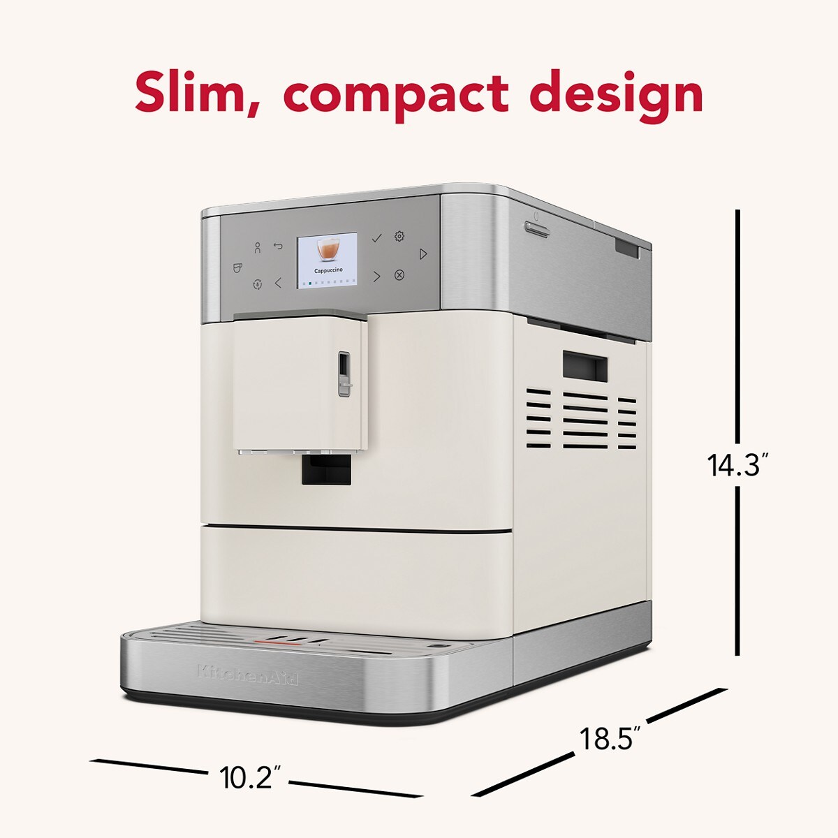 Fully Automatic Espresso Machine KF6 - Porcelain White - Image 2