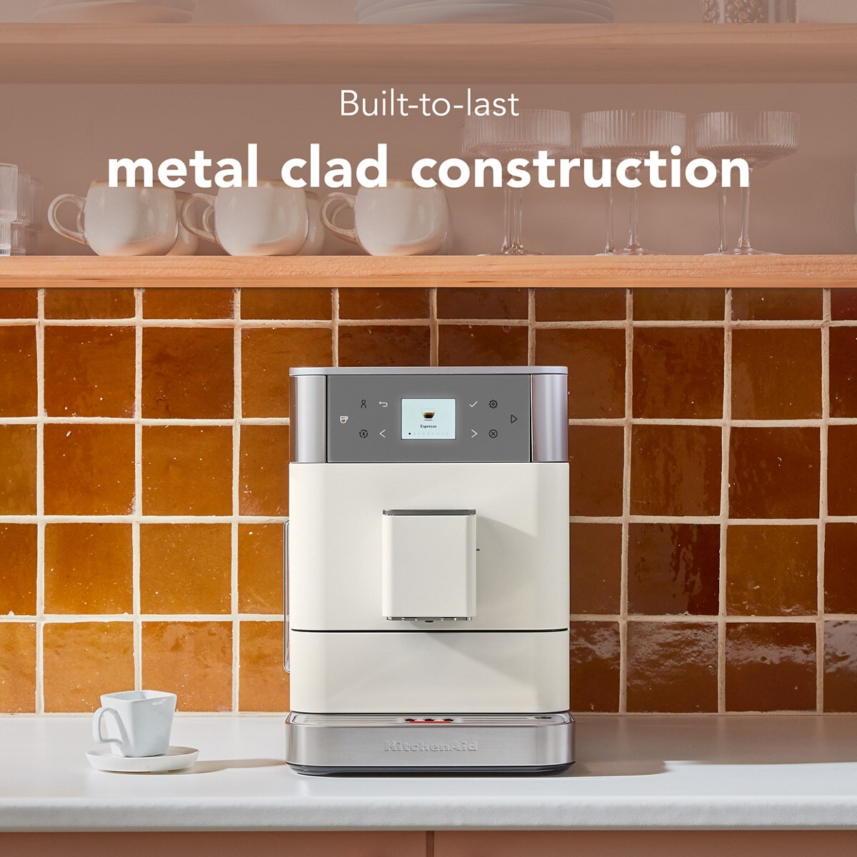 Fully Automatic Espresso Machine KF6 - Porcelain White - Image 5