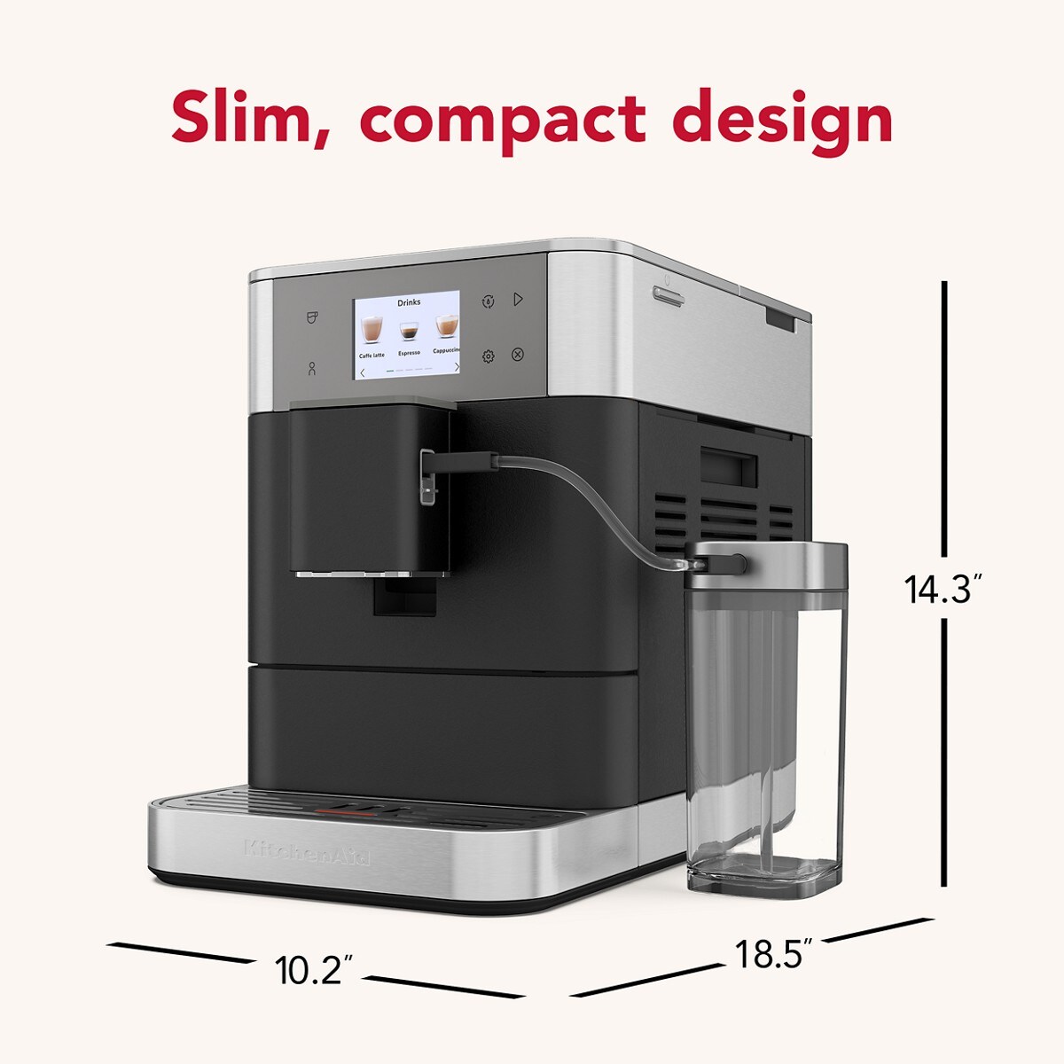 Fully Automatic Espresso Machine KF7 - Cast Iron Black - Image 2
