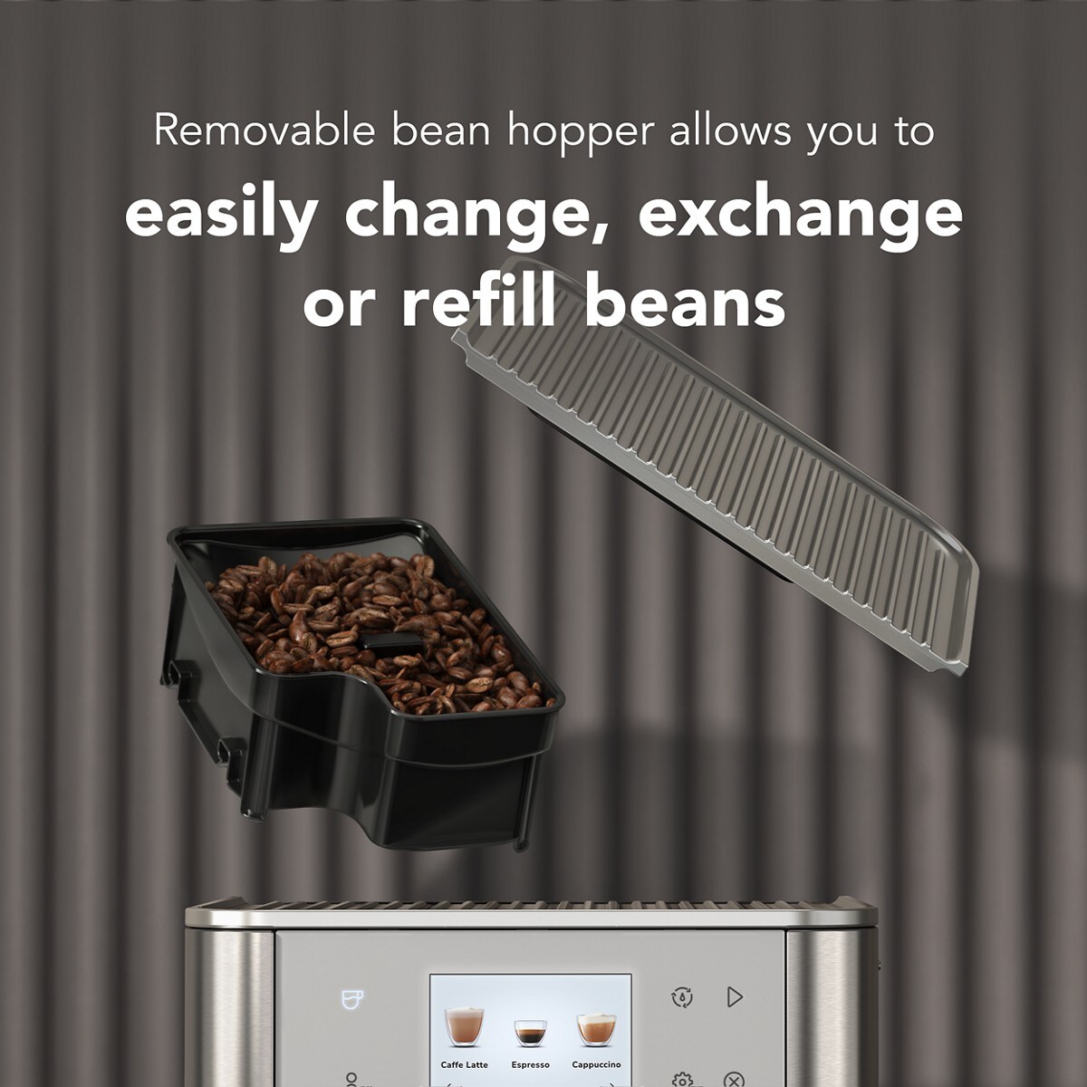Fully Automatic Espresso Machine KF7 - Cast Iron Black - Image 4