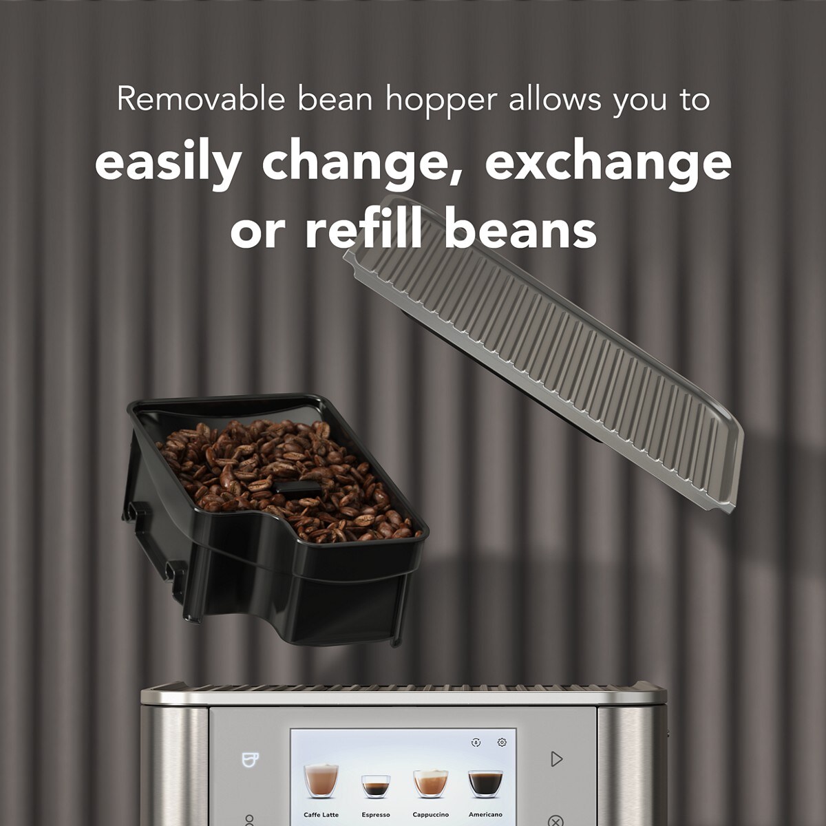 Fully Automatic Espresso Machine KF8 - Cast Iron Black - Image 4