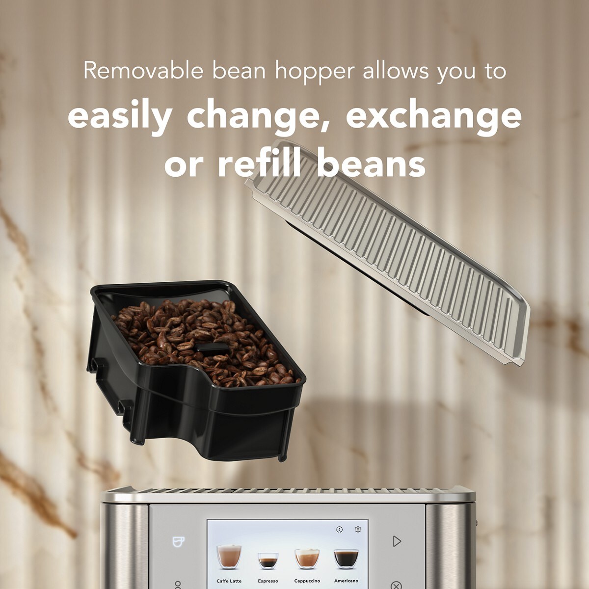 Fully Automatic Espresso Machine KF8 - Porcelain White - Image 4