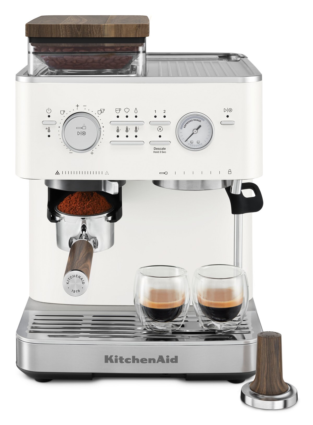 Walnut Wood Espresso Accessory Kit - Image 4