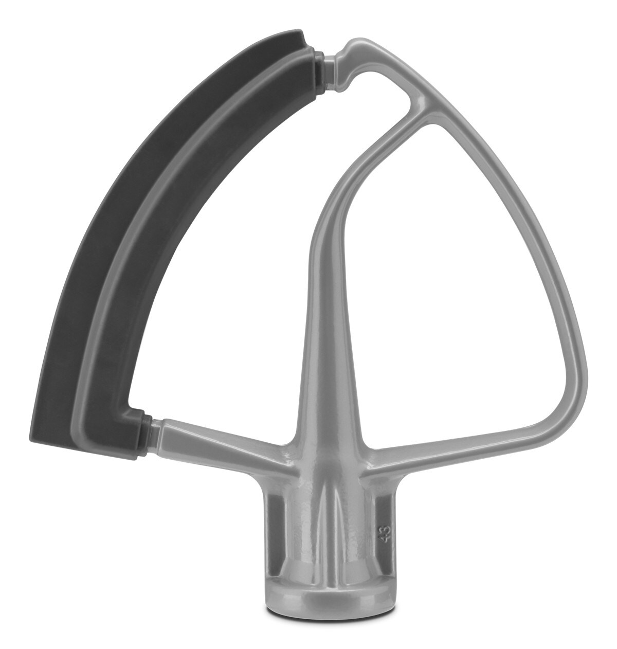 Subtle Silver Flex Edge Beater for KitchenAid® 4.5 and 5 Quart Tilt-Head Stand Mixers