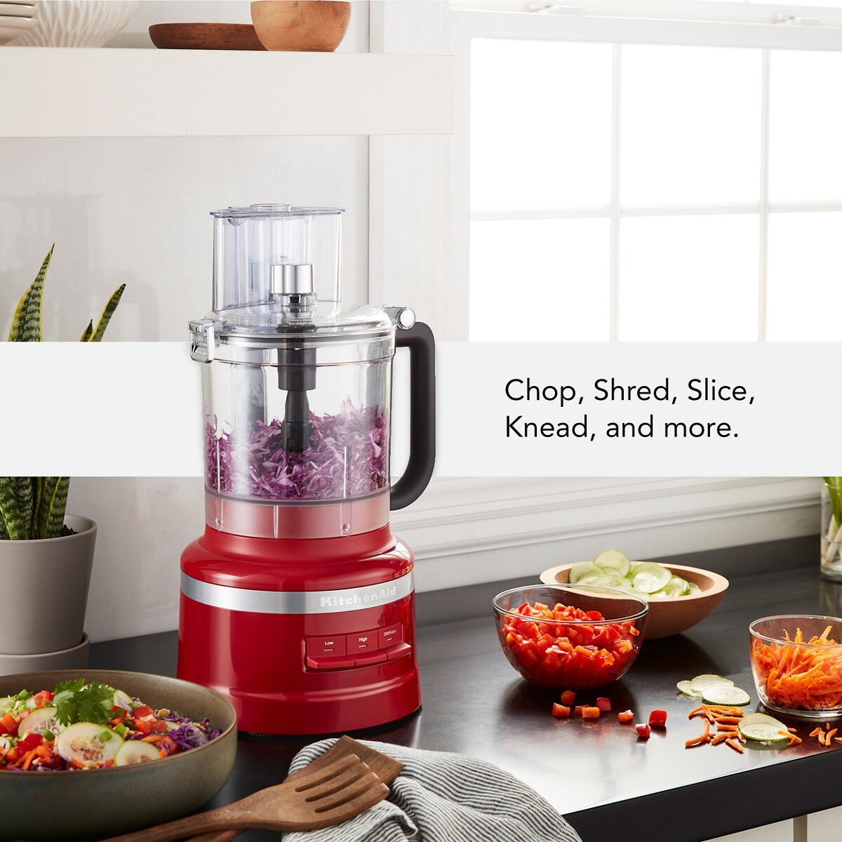 13-Cup Food Processor - Empire Red - Image 3