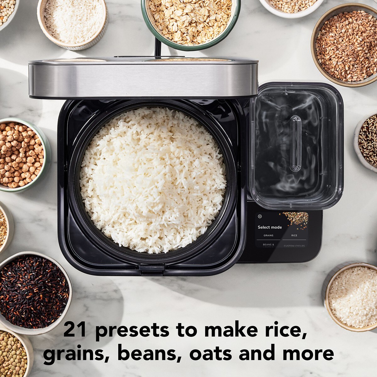 Grain and Rice Cooker - Black Matte - Image 3