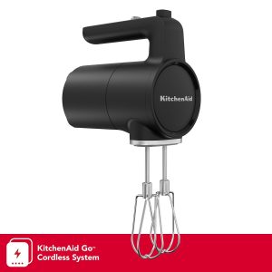 KitchenAid Go® Cordless Hand Mixer - battery sold separately - Black Matte