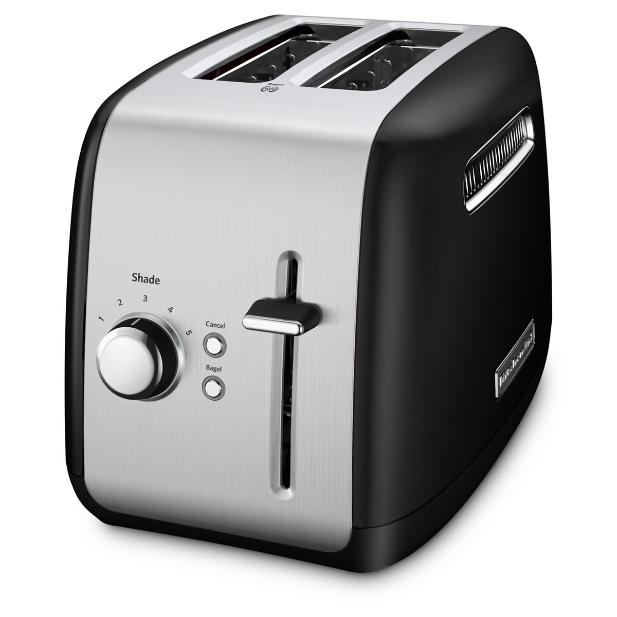 2-Slice Toaster with manual lift lever - Onyx Black