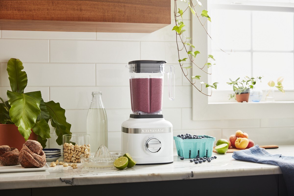 K150 3 Speed Ice Crushing Blender with 2 Personal Blender Jars - White - Image 4