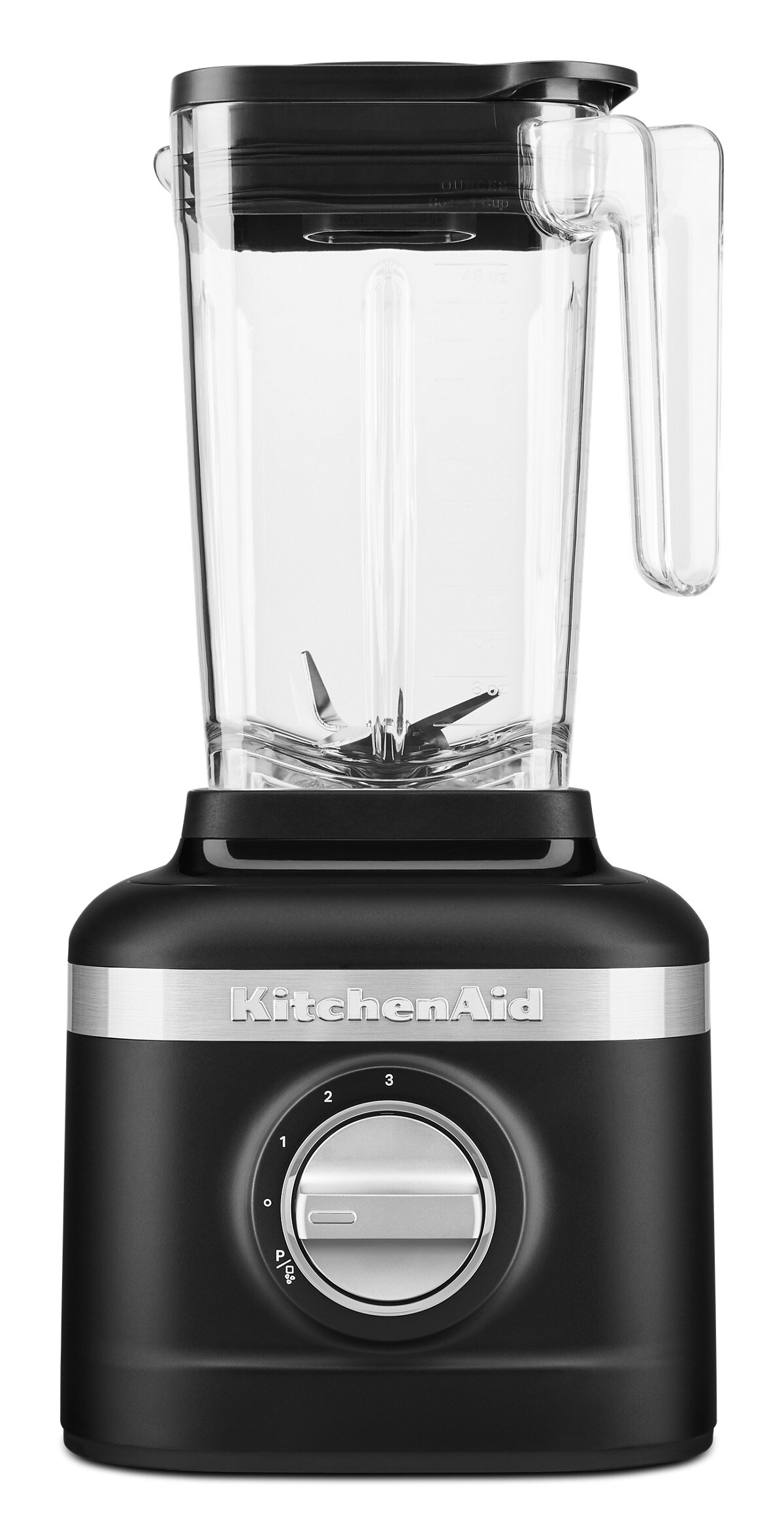 K150 3 Speed Ice Crushing Blender with 2 Personal Blender Jars - Black Matte