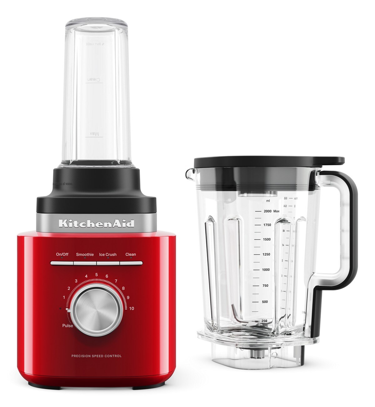 KitchenAid® Pure Power Blender with Personal Blending Jar - Empire Red