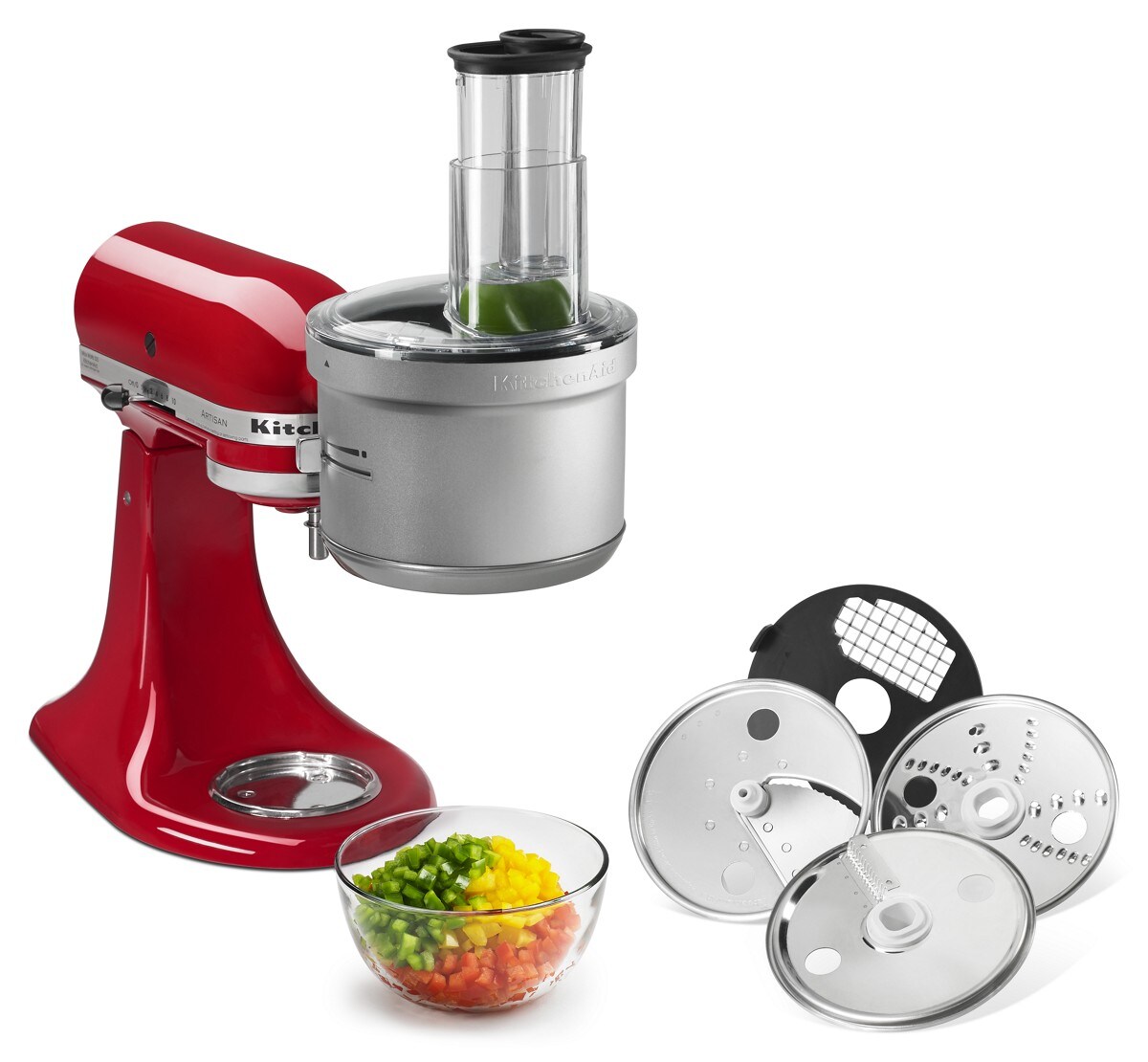 Food Processor with Commercial Style Dicing Kit - Image 3