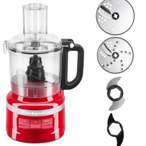 Refurbished 7 Cup Food Processor Plus - Empire Red