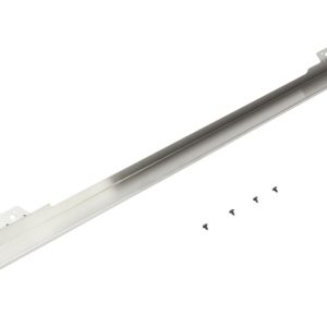 30-IN Warming Drawer Heat Deflector - Black/Stainless Steel - Black Stainless Finish