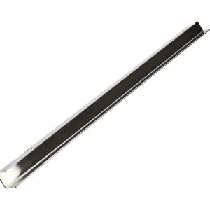 27" Microwave Vent Trim Kit, Stainless Steel, with trim pieces and deflector shield, fits KMBP107ESS