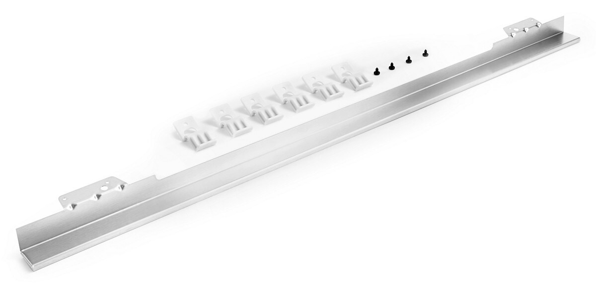 JennAir 30-IN Oven Flush Installation Trim Kit - Stainless Steel for Single/Double Built-In Oven Models (JJW2430DS, JJW2430DP, JJW3430DS, JJW3430DP, JJW2730DS, JJW2830DS, JJW2830DP, JJW3830DS, JJW3830DP)